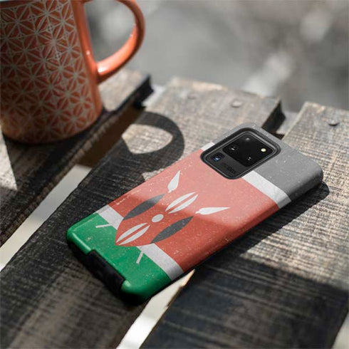 Kenya Flag Distressed Galaxy S20 Ultra 5G Pro Case